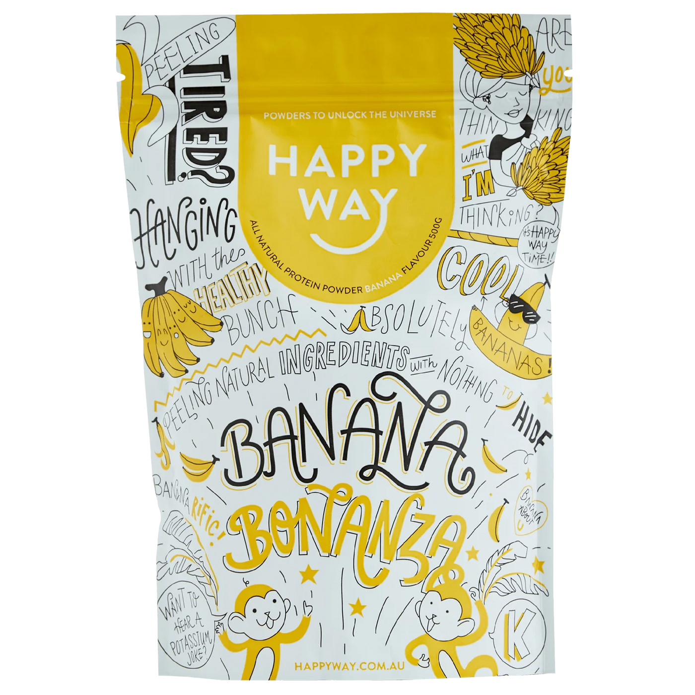 Happy Way Banana Protein