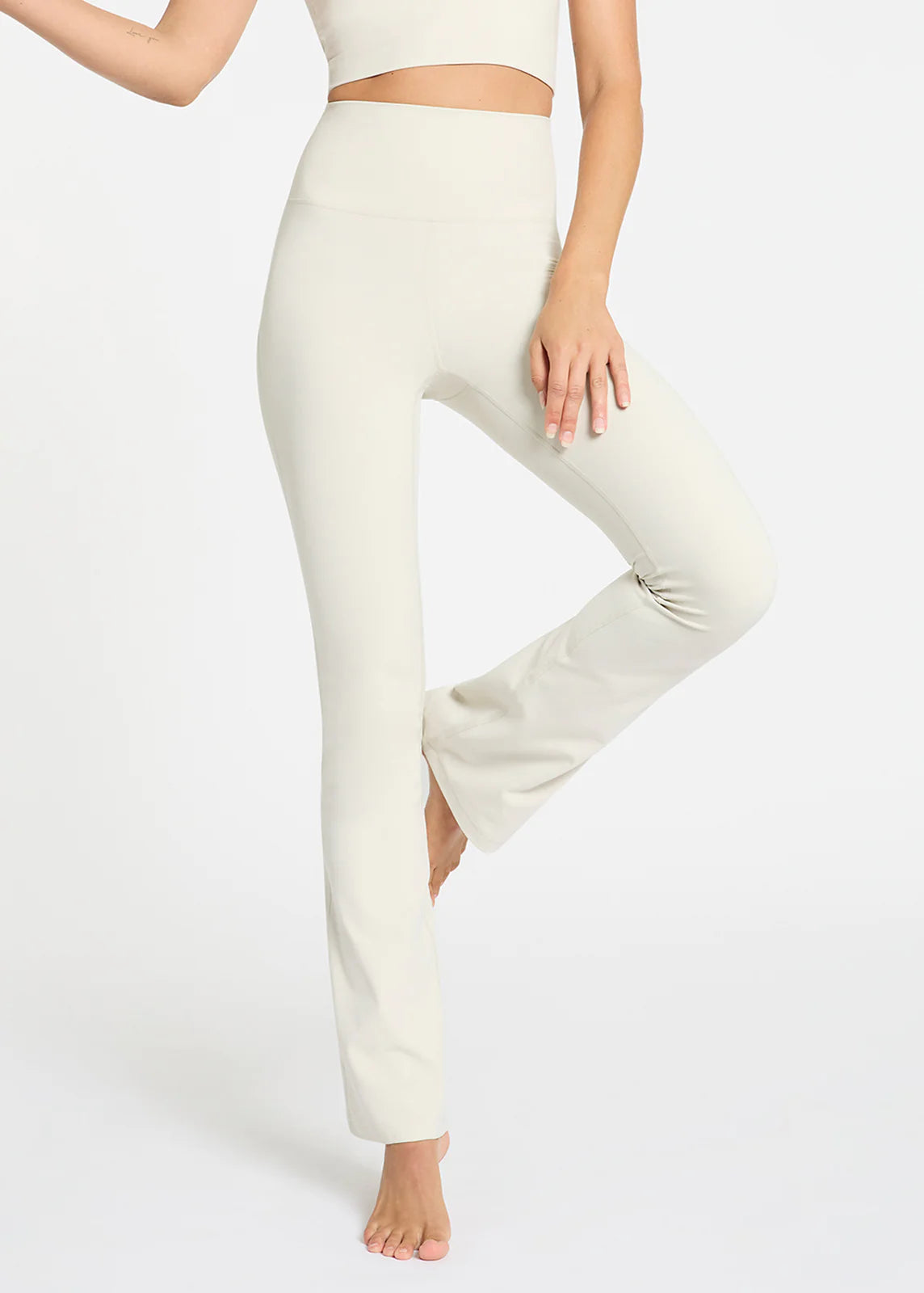 Mid-Rise UltraLite Foldover-Waist Flare Lounge Pants for Women, Old Navy