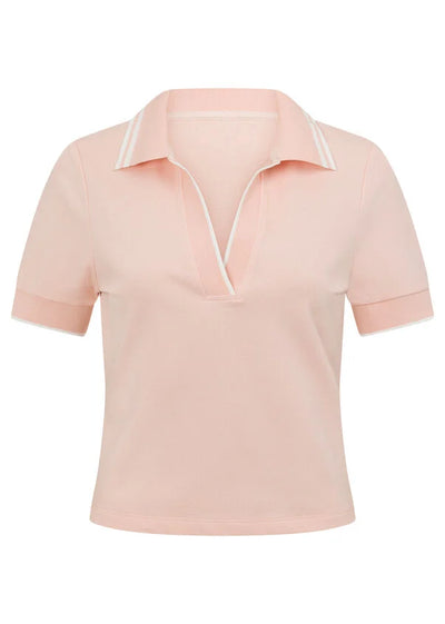 Fairway Polo Shirt - Blushed Pink