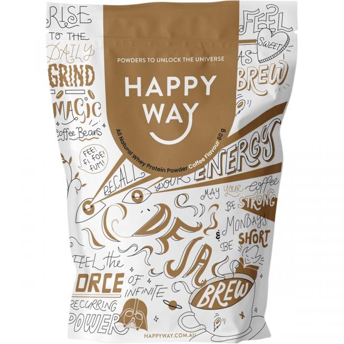 Happy Way Coffee Whey Protein