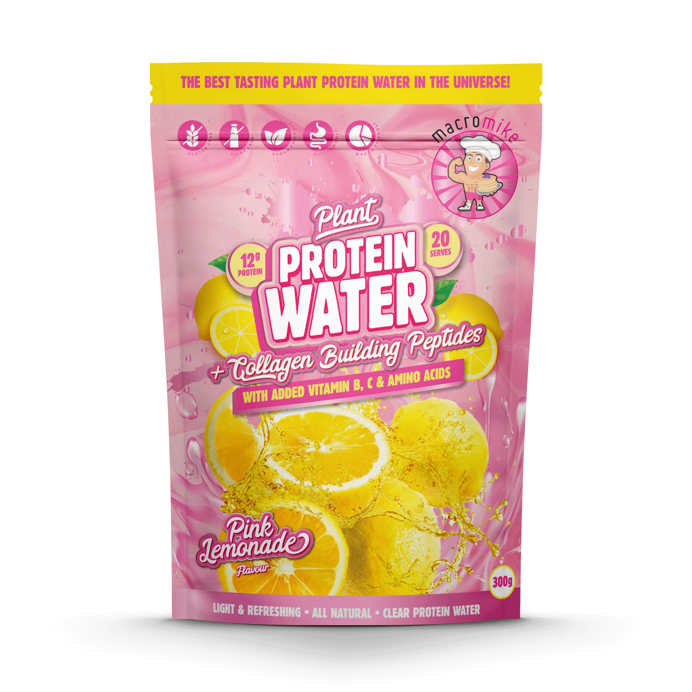 Macro Mike Protein Water - Pink Lemonade