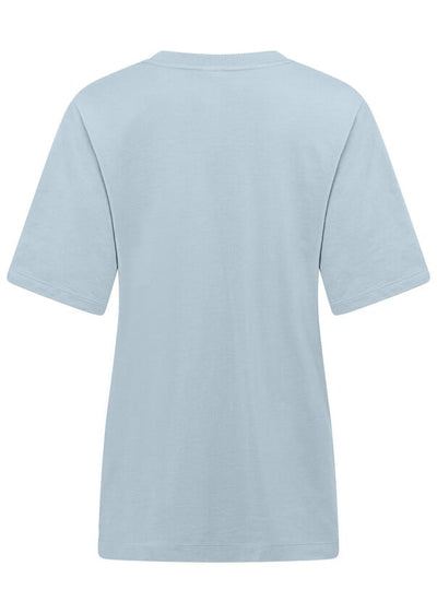 Transdry Relaxed Tee - Glacier Blue