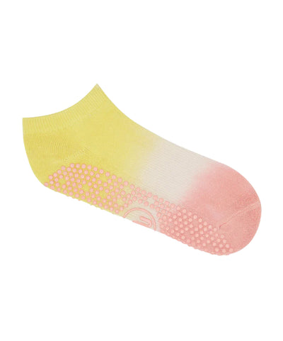 Classic Low Rise Grip Socks - Ombre Punch