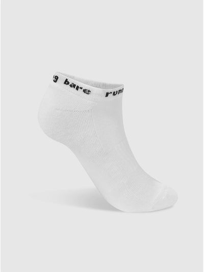Cotton Soft Sports Sock - White