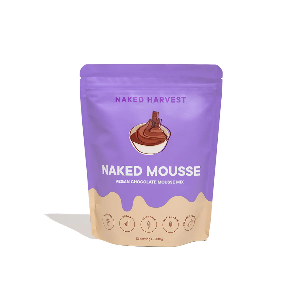 NAKED HARVEST NH Vegan Chocolate Mousse Desert HEALTH PRODUCTS 