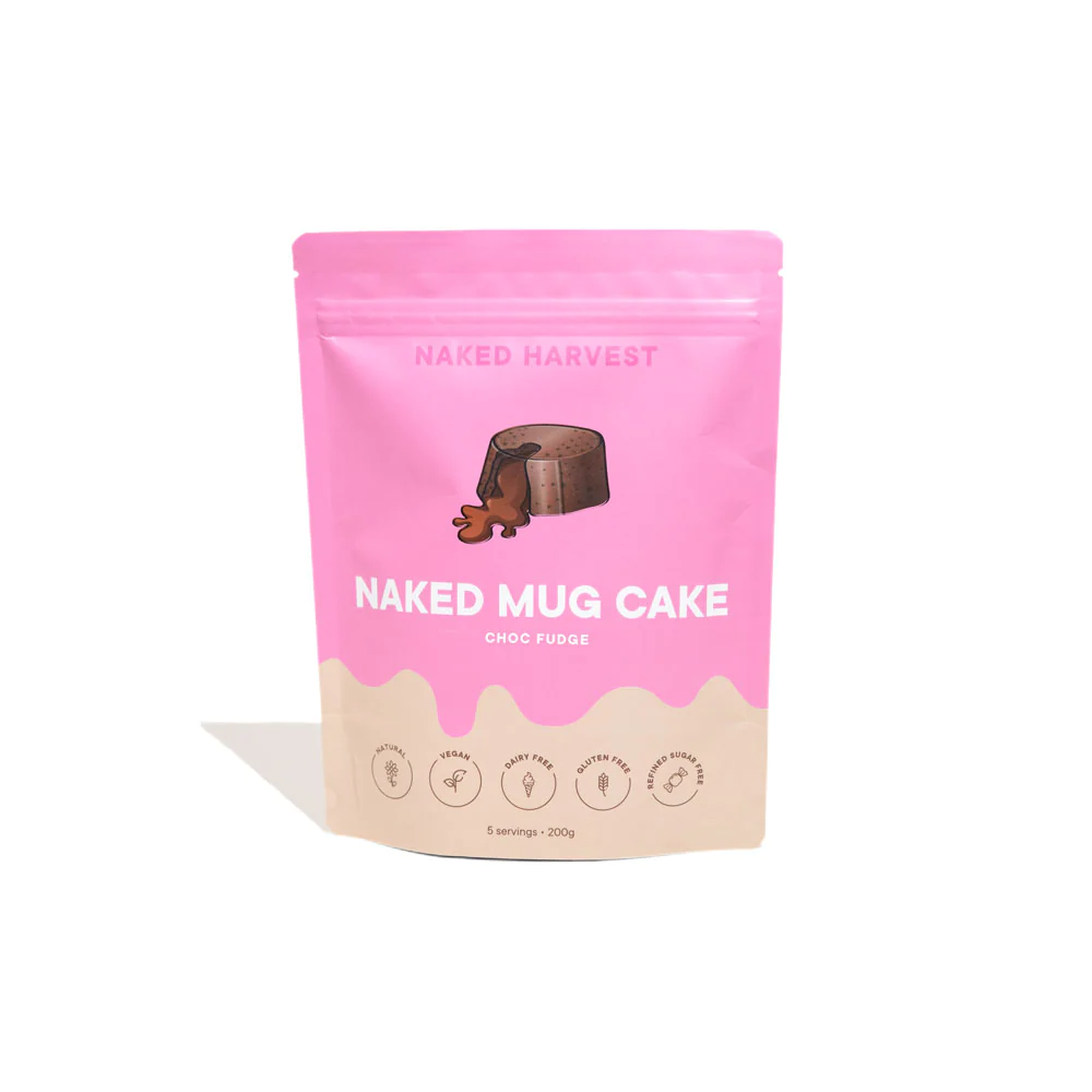 Naked Harvest NH Naked Mug Choc Fudge Cake Desert HEALTH PRODUCTS 