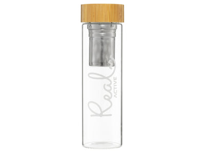 REAL ACTIVE Real Active Glass Bottle WATER BOTTLE 