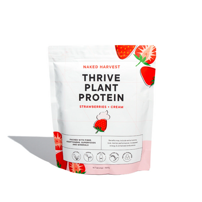 NAKED HARVEST NH Strawberries & Cream Protein 500g HEALTH PRODUCTS 
