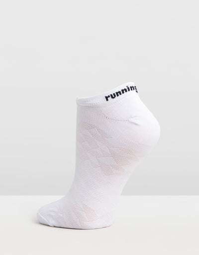 RUNNING BARE RB Barely There Sock - White SOCK 