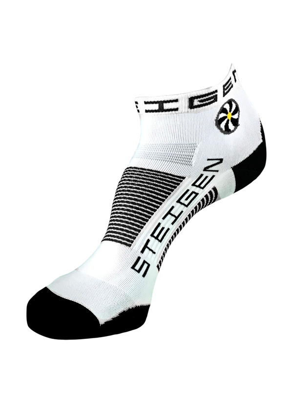 STEIGEN Steigen White 1/4 Length Socks SOCK 